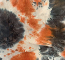 Load image into Gallery viewer, Fall Colors Tie Dye DBP Double Brushed Poly/Spandex Fabric