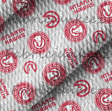 Load image into Gallery viewer, Basketball Sport Print Bullet DBP Liverpool Stretch Knit Fabric By The Yard