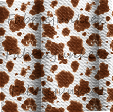 Load image into Gallery viewer, Watercolor Cow Print Bullet DBP Liverpool Stretch Knit Fabric