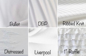 Textured Bullet Liverpool DBP Ribbed Knit Polyester Blend Stretch Printed Fabric By The Yard