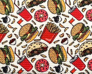 Junk Food Collection Bullet Textured Liverpool Poly/Spandex Stretch Knit Fabric