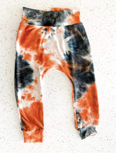 Load image into Gallery viewer, Fall Colors Tie Dye DBP Double Brushed Poly/Spandex Fabric